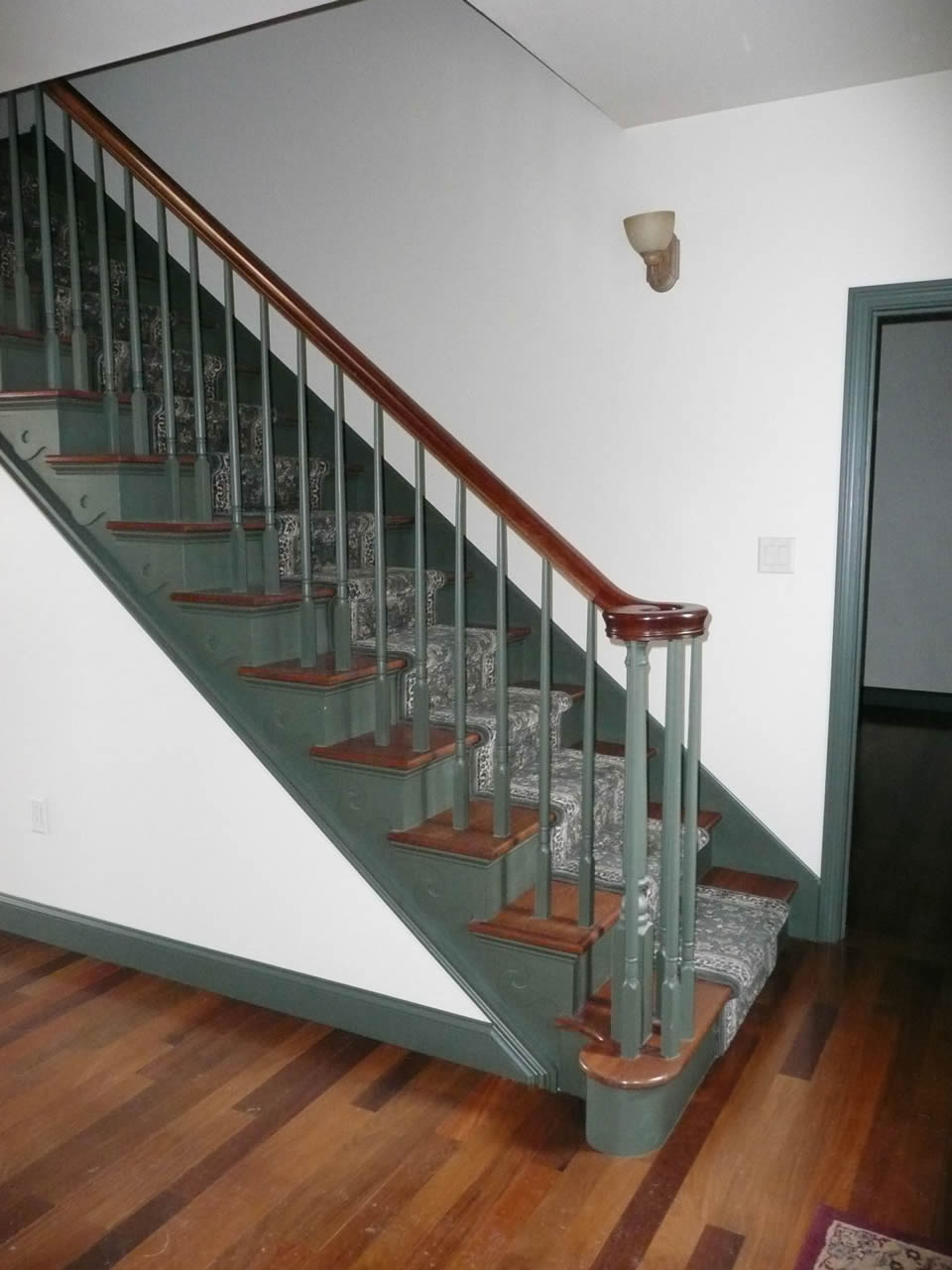 Mahogany Staircase